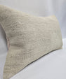 Turkish Hemp Pillow Cushion Natural Cream Pillow Cushion Cover 16" x 24" #9183