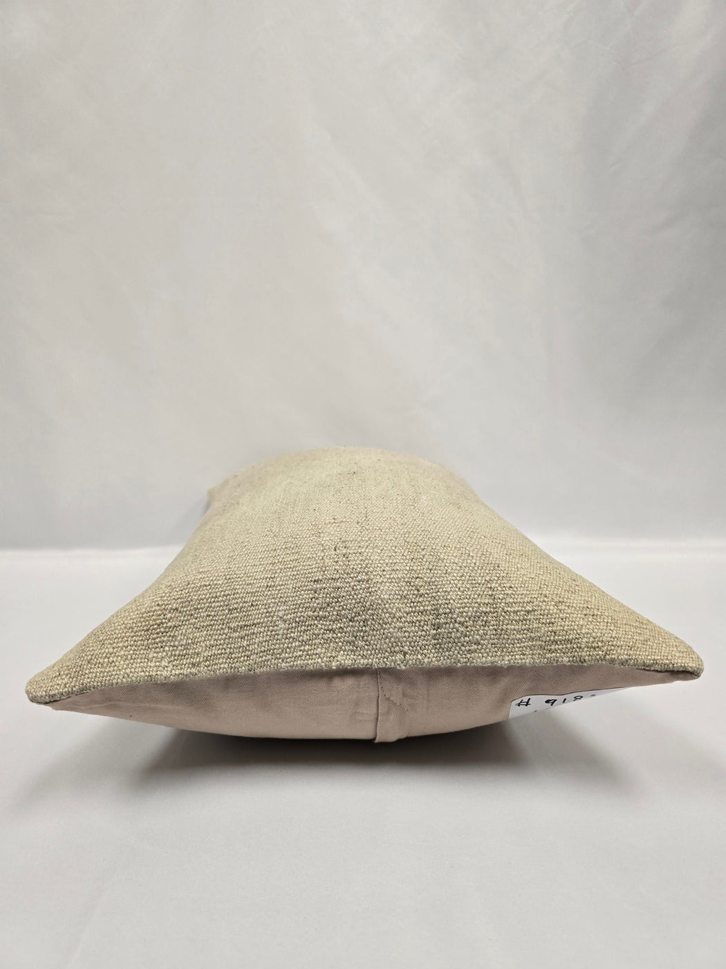 Turkish Hemp Pillow Cushion Natural Cream Pillow Cushion Cover 16" x 24" #9183