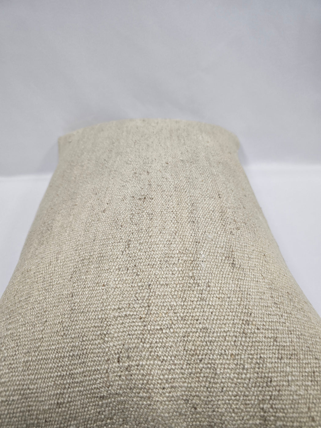 Turkish Hemp Pillow Cushion Natural Cream Pillow Cushion Cover 16" x 24" #9183