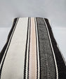 Turkish Hemp Pillow Cushion Natural Cream Black Pillow Cushion Cover 16" x 24" #9182