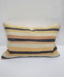 Turkish Hemp Pillow Cushion Natural Cream Yellow Pillow Cushion Cover 16" x 24" #9181