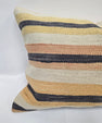 Turkish Hemp Pillow Cushion Natural Cream Yellow Pillow Cushion Cover 16" x 24" #9181
