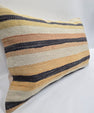 Turkish Hemp Pillow Cushion Natural Cream Yellow Pillow Cushion Cover 16" x 24" #9181