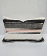 Turkish Hemp Pillow Cushion Natural Cream Gray Pillow Cushion Cover 16" x 24" #9178