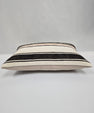 Turkish Hemp Pillow Cushion Natural Cream Gray Pillow Cushion Cover 16" x 24" #9178