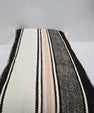 Turkish Hemp Pillow Cushion Natural Cream Gray Pillow Cushion Cover 16" x 24" #9178