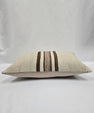 Turkish Hemp Pillow Cushion Natural Cream Brown Pillow Cushion Cover 16" x 24" #9174