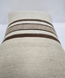 Turkish Hemp Pillow Cushion Natural Cream Brown Pillow Cushion Cover 16" x 24" #9174