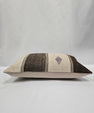 Turkish Hemp Pillow Cushion Natural Cream Brown Pillow Cushion Cover 16" x 24" #9173