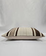 Turkish Hemp Pillow Cushion Natural Cream Brown Pillow Cushion Cover 16" x 24" #9170