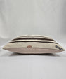 Turkish Hemp Pillow Cushion Natural Cream Brown Pillow Cushion Cover 16" x 24" #9202