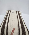 Turkish Hemp Pillow Cushion Natural Cream Brown Pillow Cushion Cover 16" x 24" #9202