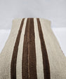 Turkish Hemp Pillow Cushion Natural Cream Brown Pillow Cushion Cover 16" x 24" #9165