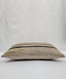Turkish Hemp Pillow Cushion Natural Cream Brown Pillow Cushion Cover 16" x 24" #9163