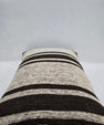 Turkish Hemp Pillow Cushion Natural Cream Black Pillow Cushion Cover 16" x 24" #9160