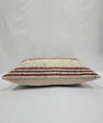 Turkish Hemp Pillow Cushion Natural Cream Black Pillow Cushion Cover 16" x 24" #9159