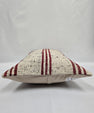 Turkish Hemp Pillow Cushion Natural Cream Black Pillow Cushion Cover 16" x 24" #9159