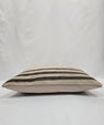 Turkish Hemp Pillow Cushion Natural Cream Brown Pillow Cushion Cover 16" x 24" #9153