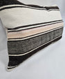 Turkish Hemp Pillow Cushion Natural Cream Black Pink Pillow Cushion Cover 16" x 24" #9147