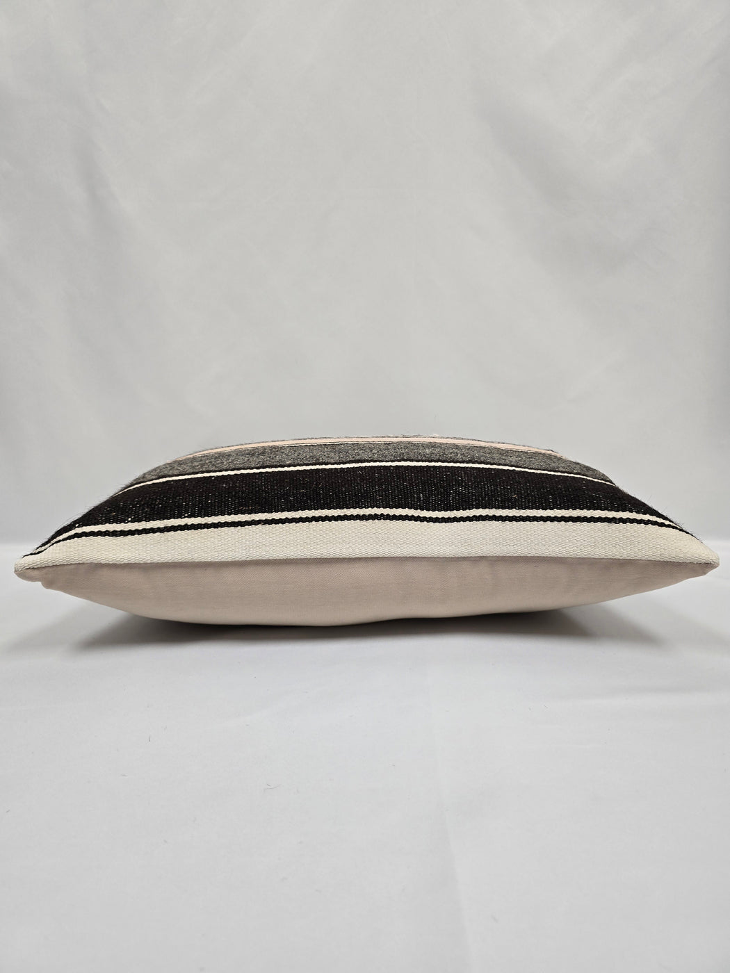 Turkish Hemp Pillow Cushion Natural Cream Black Pink Pillow Cushion Cover 16" x 24" #9147