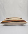 Turkish Hemp Pillow Cushion Natural Cream Black Brown Pillow Cushion Cover 16" x 24" #9032