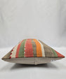 Turkish Hemp Pillow Cushion Natural Brown Orange Pillow Cushion Cover 16" x 24" #9042