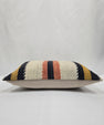 Turkish Hemp Pillow Cushion Natural Blue Yellow Cream Pillow Cushion Cover 16" x 24" #9039