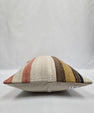 Turkish Hemp Pillow Cushion Natural Brown Cream Pillow Cushion Cover 16" x 24" #9034