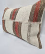 Turkish Hemp Pillow Cushion Natural Cream Brown Pillow Cushion Cover 16" x 24" #9035