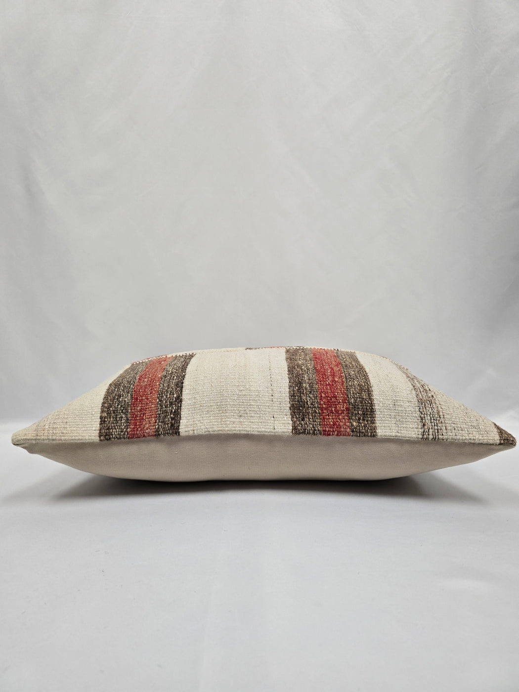 Turkish Hemp Pillow Cushion Natural Cream Brown Pillow Cushion Cover 16" x 24" #9035