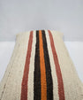 Turkish Hemp Pillow Cushion Natural Cream Black Orange Pillow Cushion Cover 16" x 24" #9030