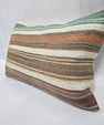 Turkish Hemp Pillow Cushion Natural Cream Brown Pillow Cushion Cover 16" x 24" #9051