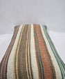 Turkish Hemp Pillow Cushion Natural Cream Brown Pillow Cushion Cover 16" x 24" #9051