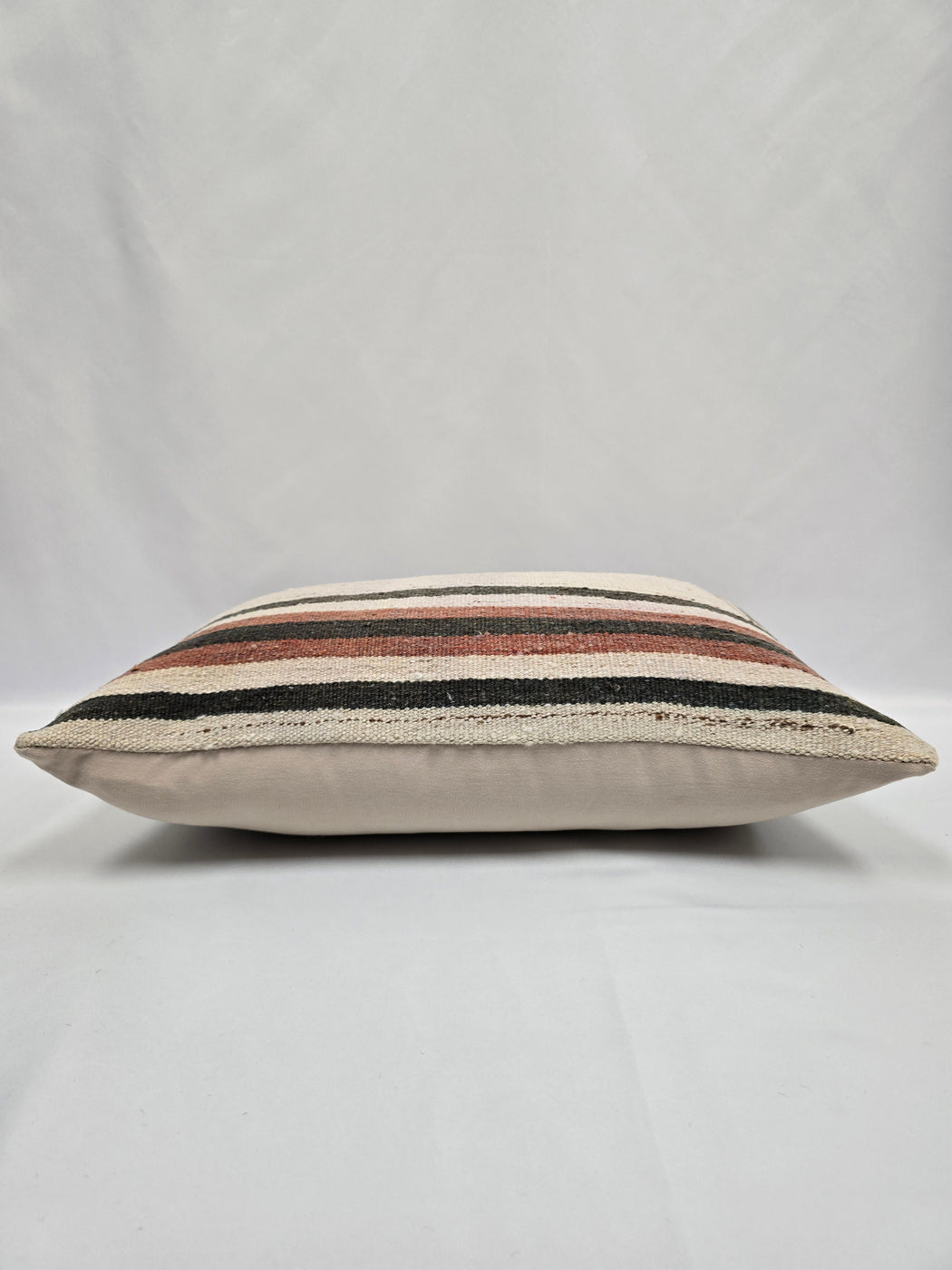 Turkish Hemp Pillow Cushion Natural Cream Brown Pillow Cushion Cover 16" x 24" #9050