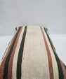 Turkish Hemp Pillow Cushion Natural Cream Brown Pillow Cushion Cover 16" x 24" #9050