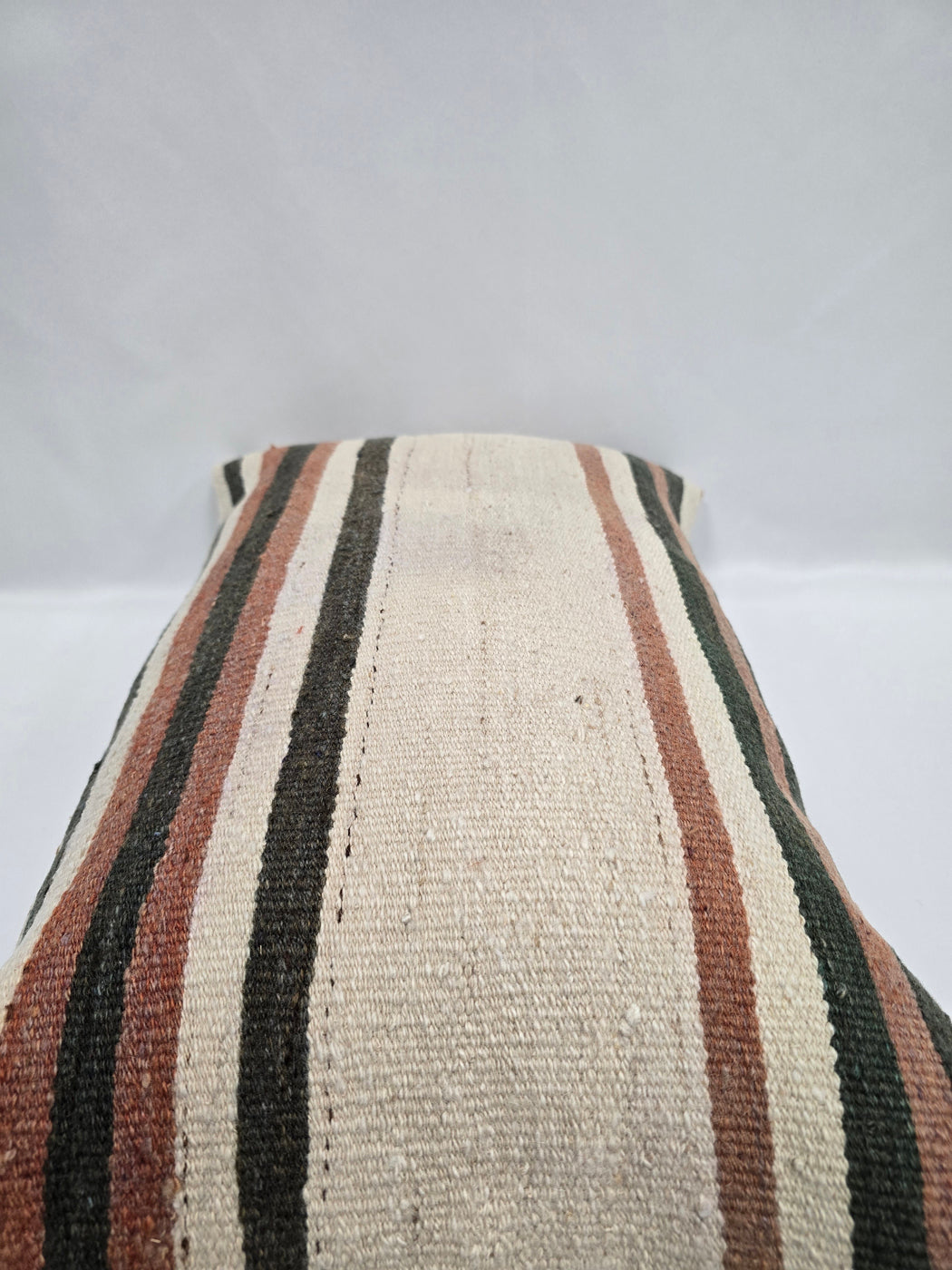 Turkish Hemp Pillow Cushion Natural Cream Brown Pillow Cushion Cover 16" x 24" #9050