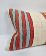 Turkish Hemp Pillow Cushion Natural Cream Red Blue Yellow Pillow Cushion Cover 16" x 24" #9046