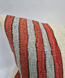 Turkish Hemp Pillow Cushion Natural Cream Red Blue Yellow Pillow Cushion Cover 16" x 24" #9046