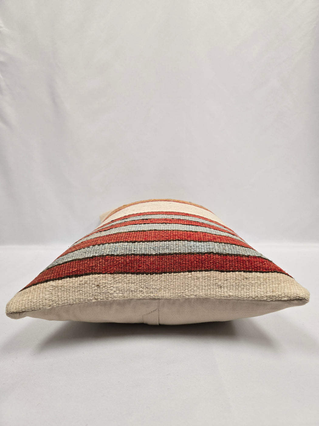 Turkish Hemp Pillow Cushion Natural Cream Red Blue Yellow Pillow Cushion Cover 16" x 24" #9046