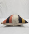Turkish Hemp Pillow Cushion Natural Beige Orange Pillow Cushion Cover 16" x 24" #9047