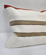 Turkish Hemp Pillow Cushion Natural Cream Green Red Pillow Cushion Cover 16" x 24" #9017