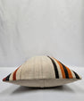 Turkish Hemp Pillow Cushion Natural Cream Brown Orange Pillow Cushion Cover 16" x 24" #9016