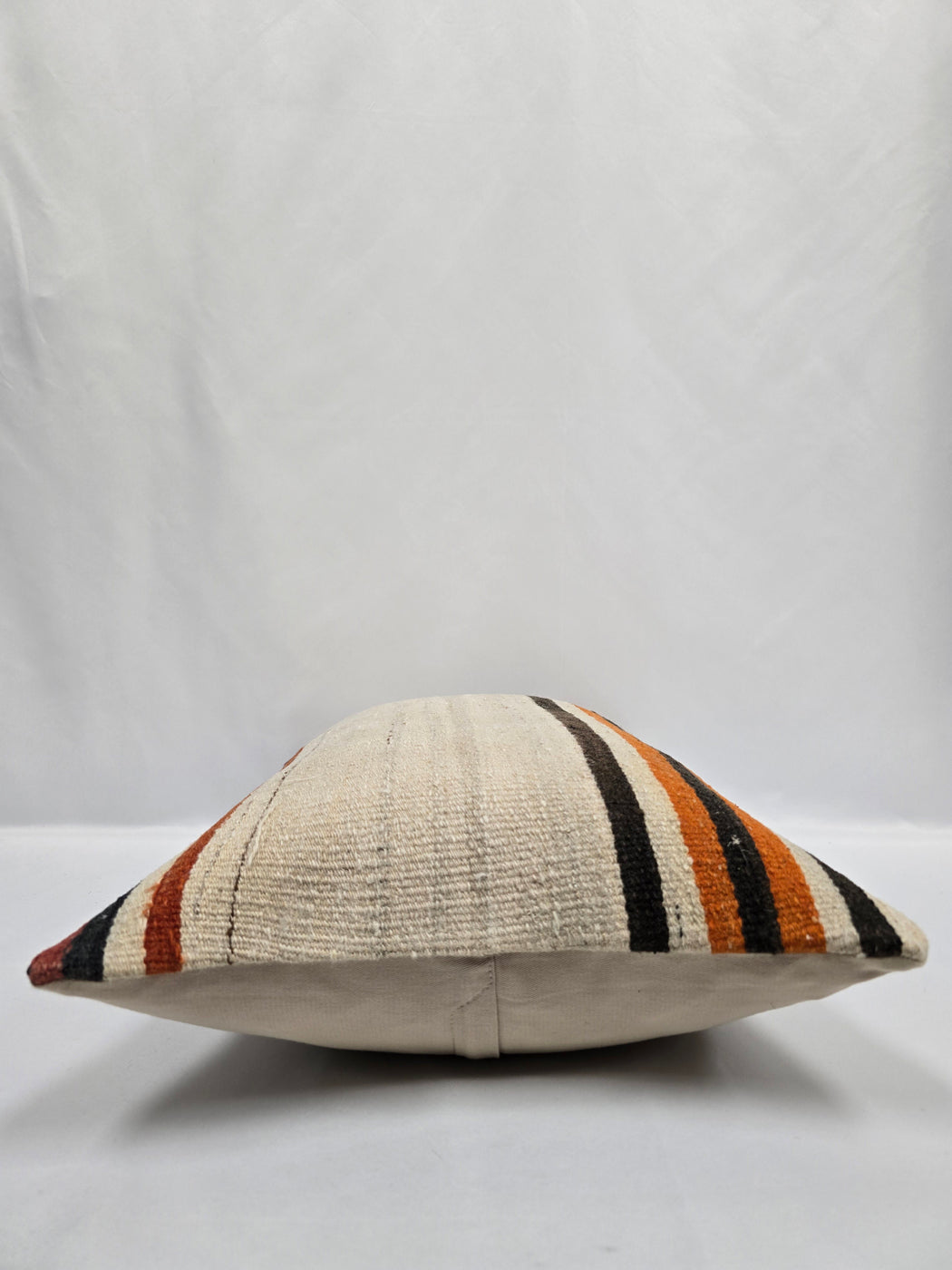 Turkish Hemp Pillow Cushion Natural Cream Brown Orange Pillow Cushion Cover 16" x 24" #9016