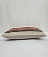 Turkish Hemp Pillow Cushion Natural Cream Brown Pillow Cushion Cover 16" x 24" #9015