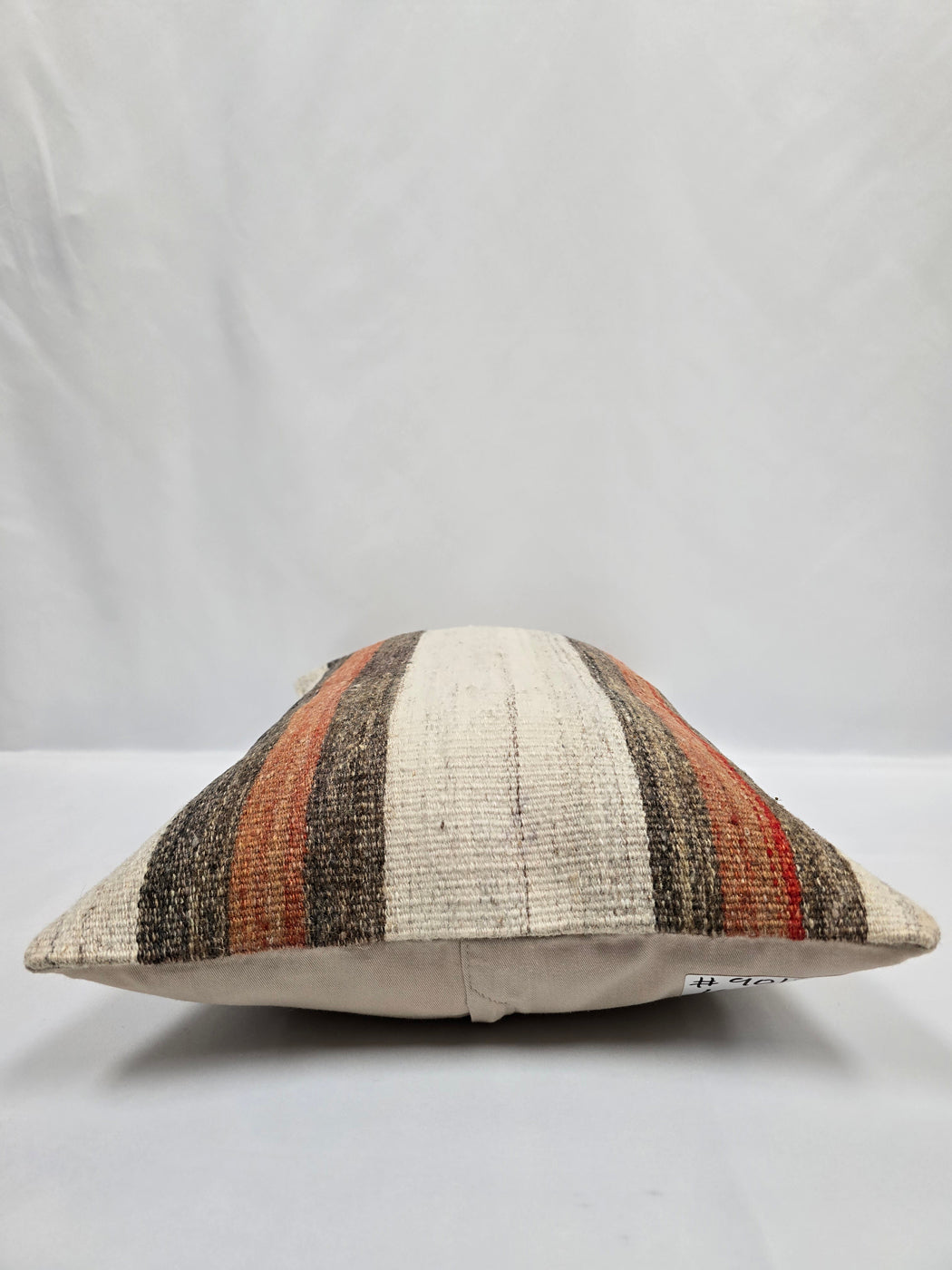 Turkish Hemp Pillow Cushion Natural Cream Brown Pillow Cushion Cover 16" x 24" #9015