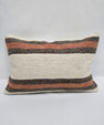 Turkish Hemp Pillow Cushion Natural Cream Brown Pillow Cushion Cover 16" x 24" #9013