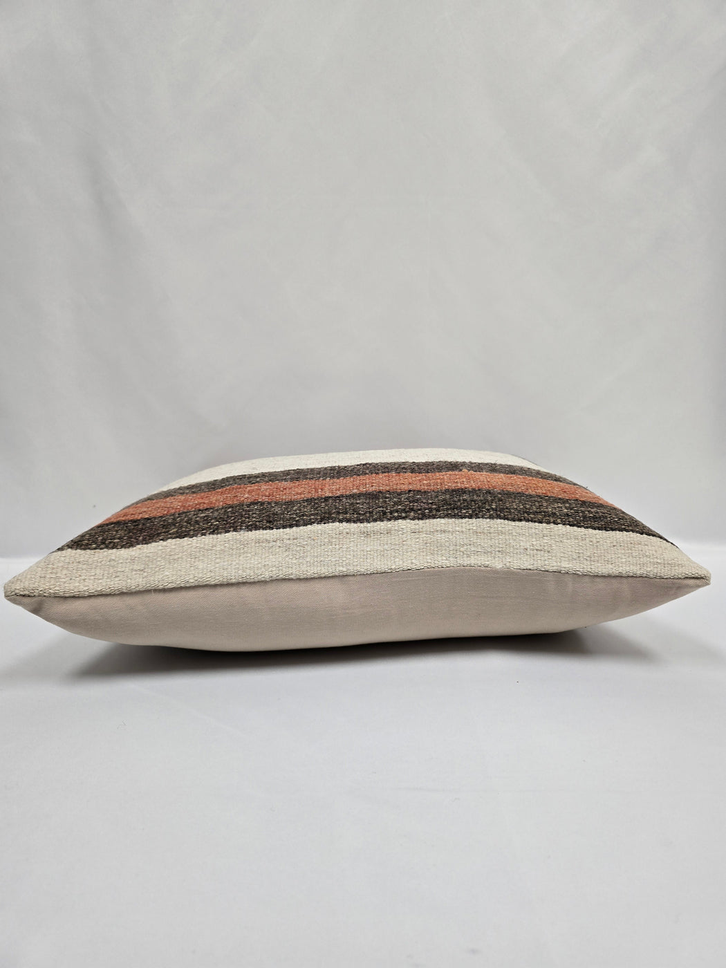 Turkish Hemp Pillow Cushion Natural Cream Brown Pillow Cushion Cover 16" x 24" #9013