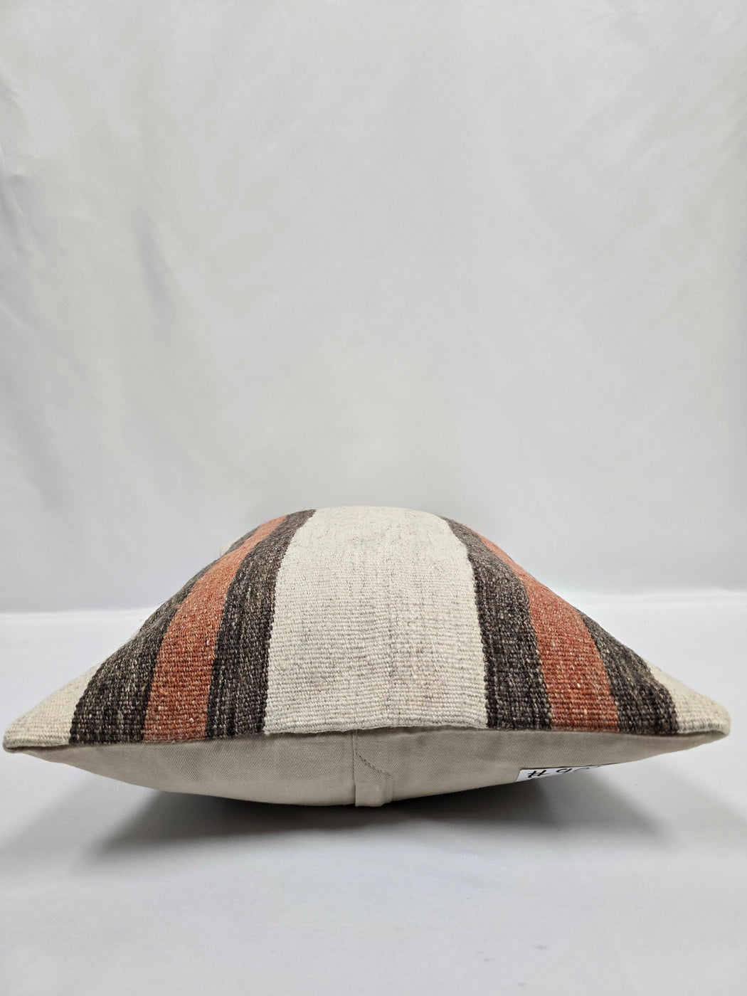 Turkish Hemp Pillow Cushion Natural Cream Brown Pillow Cushion Cover 16" x 24" #9013