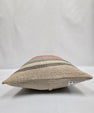 Turkish Hemp Pillow Cushion Natural Cream Red Gray Pillow Cushion Cover 16" x 24" #9010