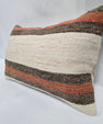 Turkish Hemp Pillow Cushion Natural Cream Brown Pillow Cushion Cover 16" x 24" #9008